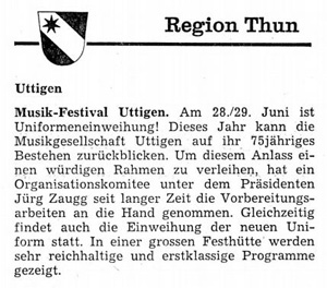 Thuner Tagblatt, Band 98, Nummer 136, 14. Juni 1974