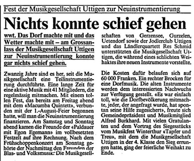 Der Bund, Band 137, Nummer 180, 5. August 1986