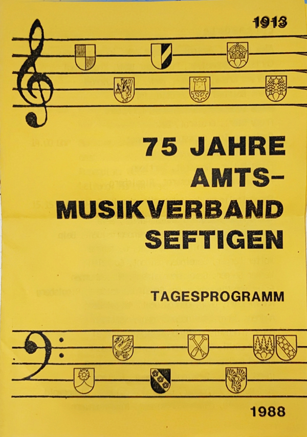 1988 Flyer 75 Jahre AMVS