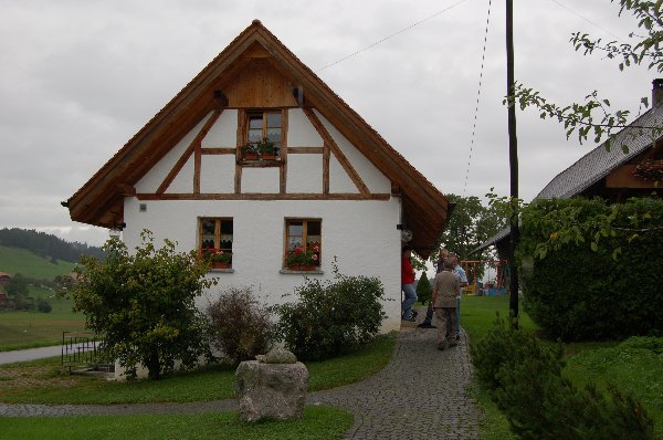 Ofenhaus von aussen.