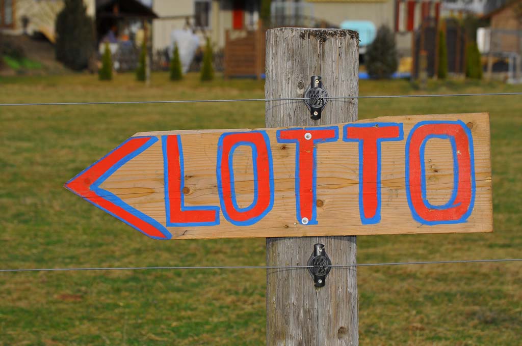 Wegweiser Lotto