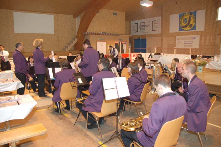 Die MGU sitzt bereits und wartet auf den Einsatz.