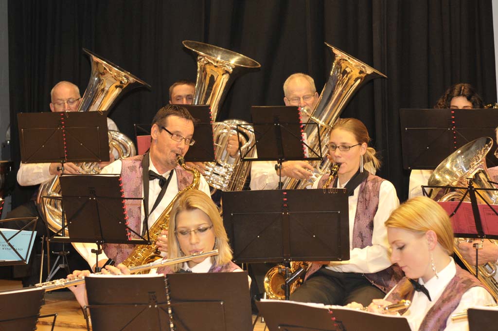 Teil der MGU auf der Bühne