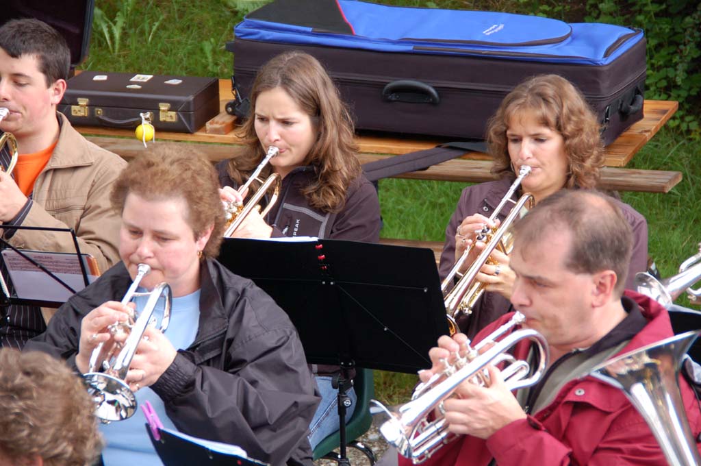 Cornet und Trompetenregister im Einsatz