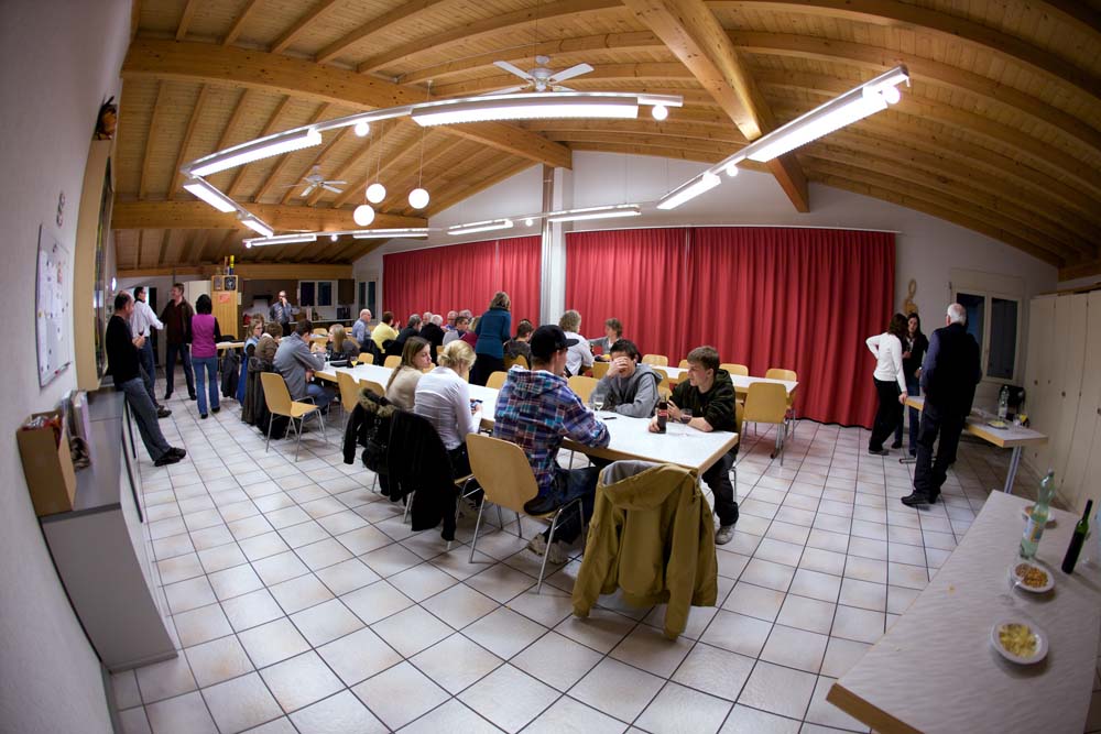 Unser Probelokal anlässlich der Hauptversammlung