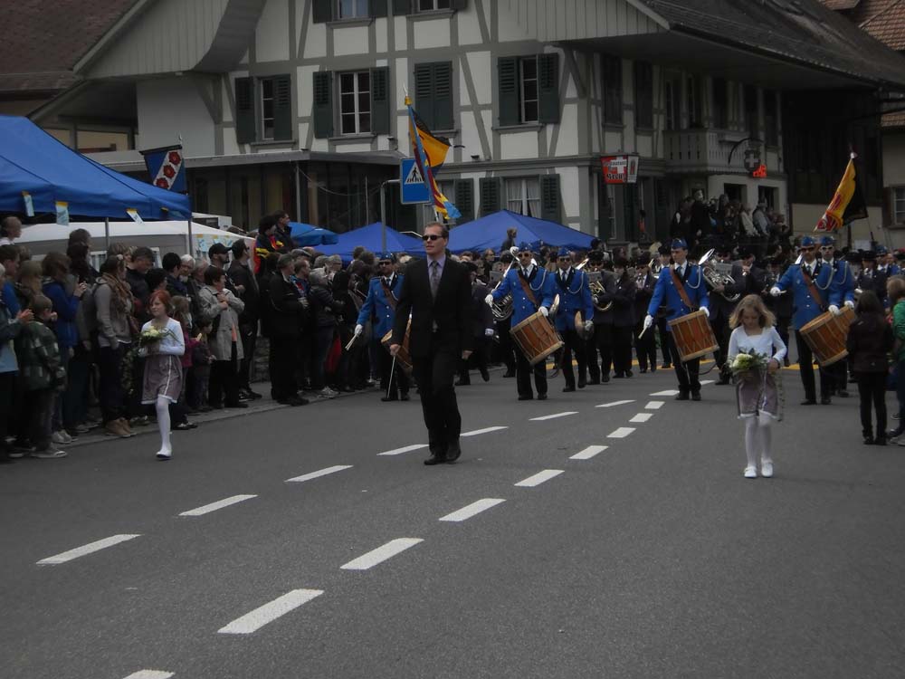 Die MGU auf der Marschmusikstrecke.