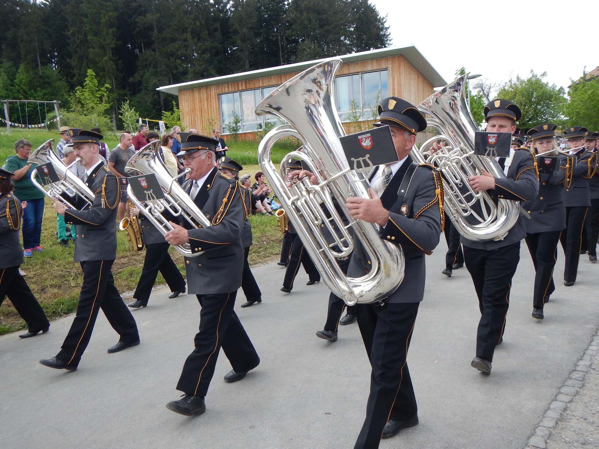 MG Toffen auf der Marschmusik.